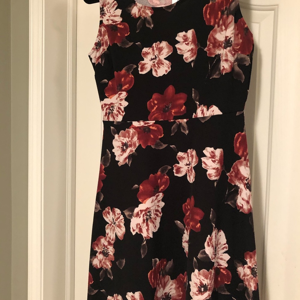 Floral A-line Dress